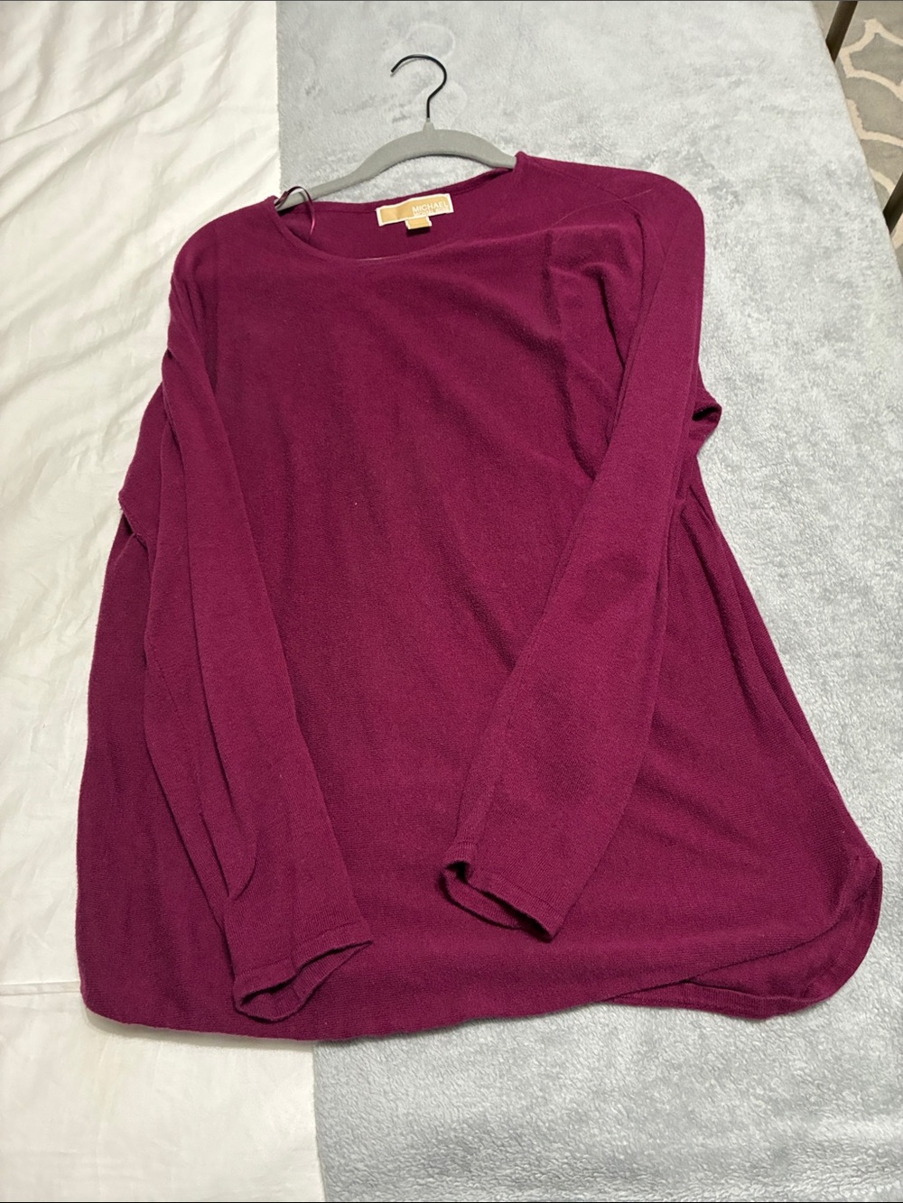 Michael Kors Plum Crewneck Sweater